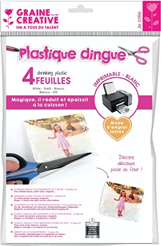Material de Impressão GRANINE CREATIVE 3D Branco (A4) Graine Créative - Papel de impressora e copiadora - material impressao, granine creative 3d, branco, a4