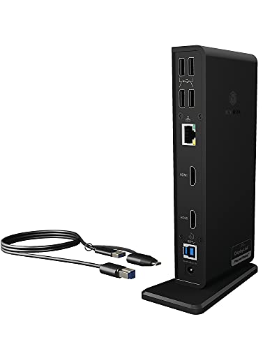 Hub ICY BOX IB-DK2251AC (USB 3.0 - USB-C) ICY BOX - Estações de acoplamento para laptops - usb 3.0, usb-c, hdmi, ethernet lan