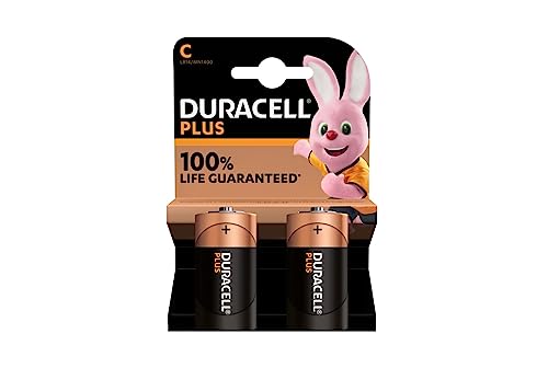 Pilhas Não Recarregáveis DURACELL C Plus Duracell - Baterias de uso geral - litio, não recarregáveis, duracell c+, dispositivos médicos
