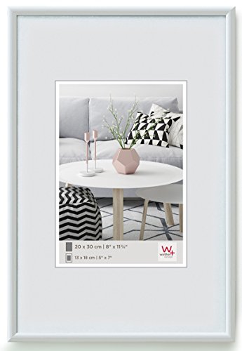 Moldura WALTHER DESIGN KW520H Branco (Papel - 15x20cm) Walther - Porta-retratos - branco, 15x20cm, plástico