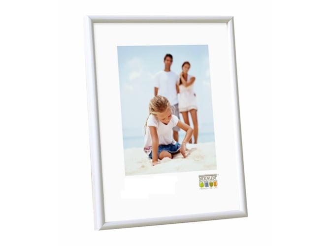 Moldura DEKNUDT Frames S011S1-20.0X30.0 Deknudt - Porta-retratos - plástico, 20x30 cm, branco, retangular