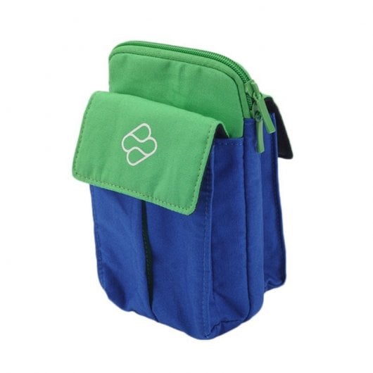 Bolsa de transporte para consola portátil FR-TEC (Nintendo Switch) Nintendo - Acessórios para console de jogo portátil - três bolsos, nylon resistente, criomalheiras reforçadas