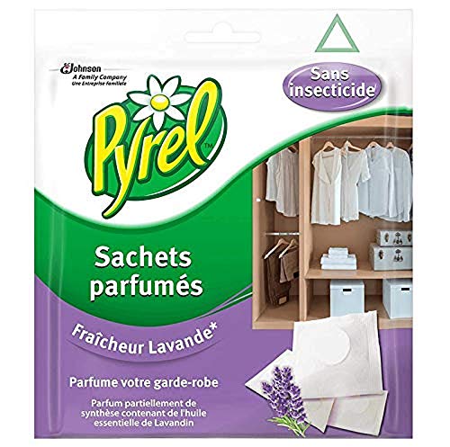 Bolsas Antipolias Lavanda 4 X 24 Bolsas Pyrel - Banho e corpo - anti-polias, tecido alta qualidade, aroma suave, macias