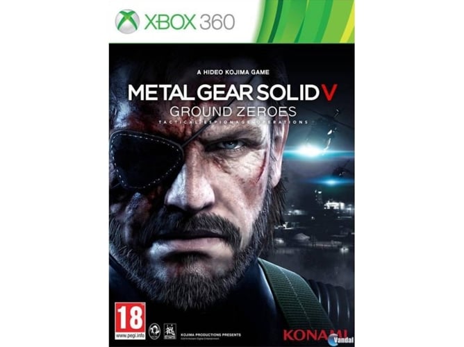 Jogo Xbox 360 Metal Gear Solid V: Ground Zeroes (M18) Konami - Software de jogos de vídeo - jogo, xbox 360, Metal Gear Solid V, ground zeroes, ação, aventura