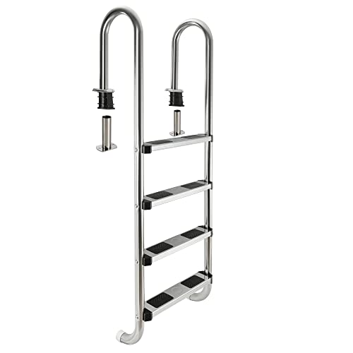 Escada de Metal para Piscinas AREBOS (4 degraus) Canbolat Vertriebs GmbH - Acessórios para piscina e spa - metal, piscina, 4 degraus