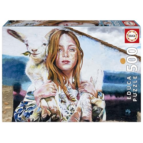 Puzzle EDUCA BORRAS The Shepherd Lily Brick Educa Borrás - Quebra-cabeças - 500 peças, cartão, lily brick, 48x34 cm