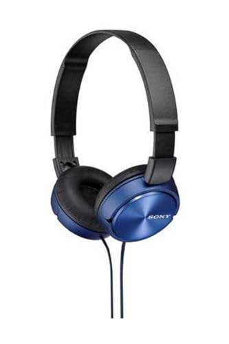 Auscultadores Com fio SONY MDR-ZX310AP (On Ear - Azul) Sony - Fones de ouvido e headsets - com fio, on ear, azul
