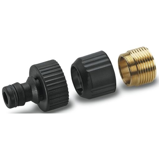 Conector para mangueira de água KÄRCHER 2.645-010.0 Kärcher - Acessórios e válvulas para mangueira de jardim - preto, verde, 1 m, conector