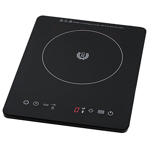 Placa de Indução CECOTEC Power Black Full Crystal Touch Cecotec - Eletrodomésticos de cozinha - placa de indução, cecotec power black full crystal touch, vidro esmaltado, 10 níveis potência, 4 programas pré-configurados, desligamento automático