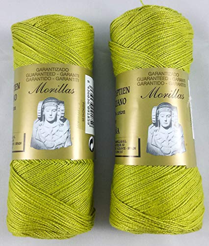 Fita para Tecido de Baleias ALGODÃO PERLADO 100% Egipcião Mercerizado DOLORES MORILLAS SL - Fios - algodão perlado, egípcio, mercerizado