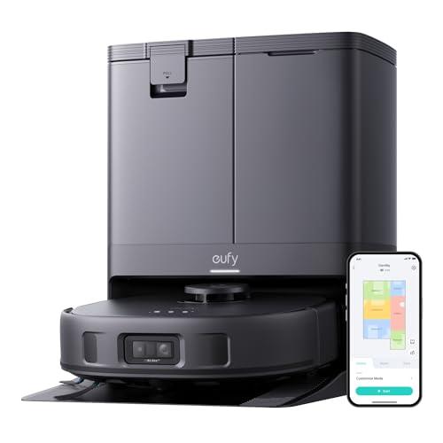 Aspirador Robô EUFY X10 Pro Omni Robot (Autonomia: 180 min - Branco) Anker - Aspiradores - autonomia 180 min, omni robot, branco