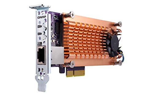 Placa Adaptadora de Interface QNAP QM2-2S-220A M.2 QNAP - Placas e adaptadores de interface de computador - M.2, pci express, sata iii, raid 1.0