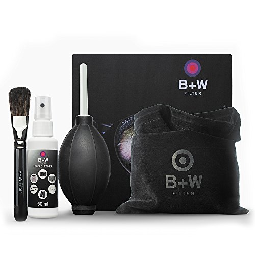 Kit de Limpeza de Lentes B+W 1086190 Preto B&W - Peças e acessórios para câmeras - limpeza, lentes, preto