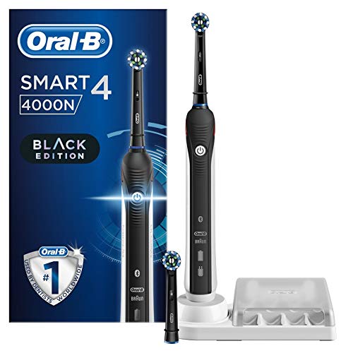 Oral-B Smart 4 4000N Black Brosse À Dents Électrique Par Braun Oral-B - Escovas de dentes - smart, 4000n, brosse à dents, électrique