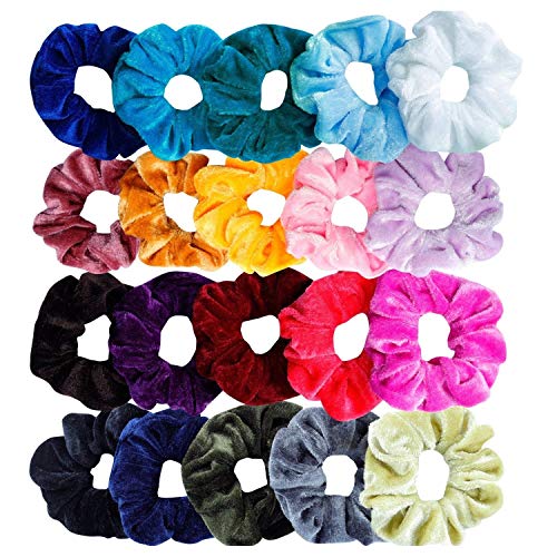 20 Unidades de Turbante Multicor 10X10Cm Sinwind - Prendedores de rabo de cavalo - multicor, 10x10cm, 20 unidades