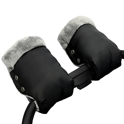 Luvas para Carrinho 1 Unidades Preto (Recondicionado Como Novo) Fengzio - Acessórios de carrinho de bebê - reconhecido como novo, preto, carrinho, inverno