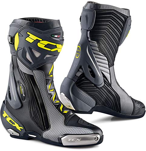 Botas Unisexo TCX Rtraceproair Preto para Motociclismo (EU 42) TCX - Sapatos - unisexo, motociclismo, automático, preto