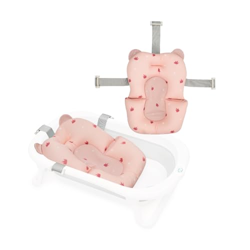 Almofada de Banho MS 3D Reductor (Branco) Innovaciones MS - Banheiras para bebês e assentos de banho - almofada de banho, 3d reducível, tecido poliéster, lavável à mão