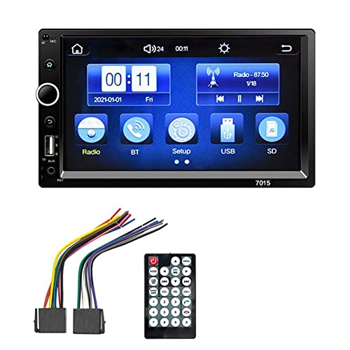 Reprodutor Multimédia Auto YOIMIYA 7015 Yoiimiya - Áudio - mp4, auto, preto, led