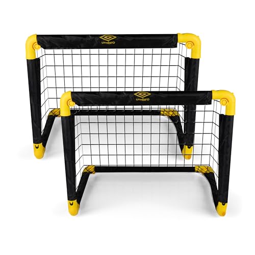 Porta-Redes UMBRO (Poliéster - 50x44x44cm) Umbro - Arcos de futebol - poliéster, plegável, suportes de terra, 2 portas