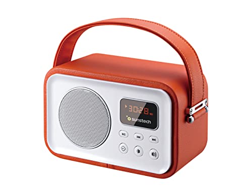 Rádio Portátil SUNSTECH RPBT450OR (Laranja - Digital - AM/FM/Bluetooth) SUNSTECH - Radios - portátil, bluetooth, am/fm, digital