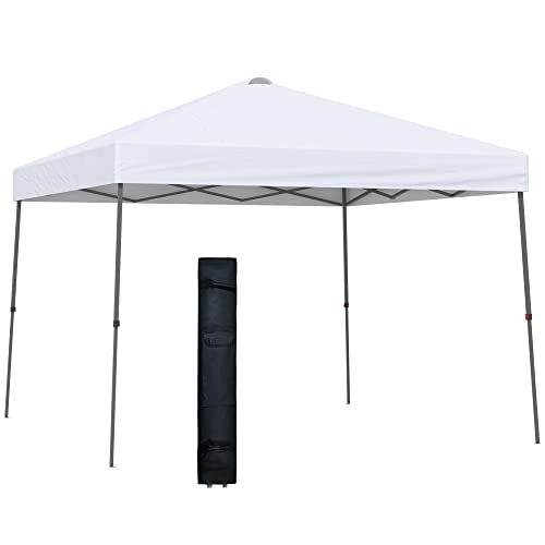 Pérgula de Jardim Outsunny | 300 x 300 x 255 cm - Branco Outsunny - Toldos e gazebos - jardim, 300x300x255cm, branco