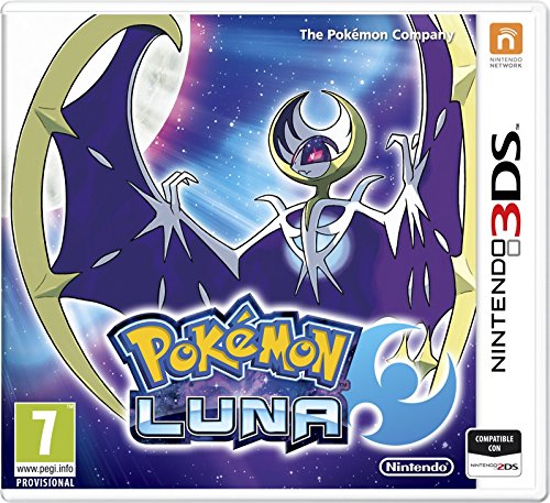 Jogo Nintendo 3Ds Pokemon Moon (Inglês - Alemão) Nintendo - Software de jogos de vídeo - nintendo 3ds, pokemon moon, aventuras inéditas, 20.º aniversário