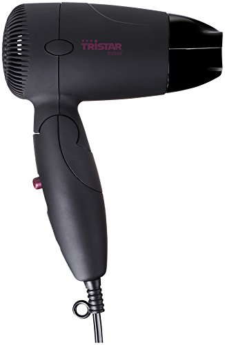 Secador de Cabelo TRISTAR 1100W (1100 W - 2 Níveis de temperatura) Tristar - Secadores de cabelo - 1100 W, 2 níveis de temperatura, função de disparo frio, pega desdobrável