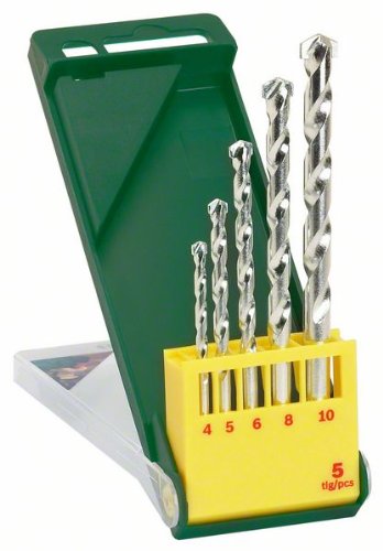 Conjunto de Brocas BOSCH 2 607 019 438 (5 peças) Bosch - Acessórios para brocas e parafusadeiras - metal, resistente à água, superfícies, 3 m, 5 peças