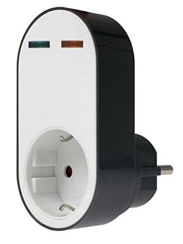 Adaptador de energia SCHWABE 18611 (230 V) as - Schwabe - Fios e cabos elétricos - tomada tipo f, 230 v, 16 A, 3500 w