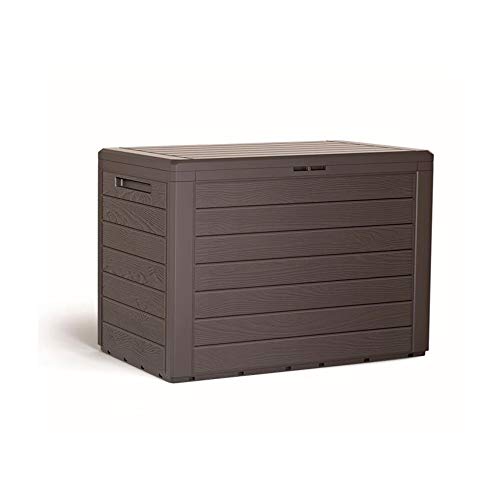 Caixa de Arrumação PROSPERPLAST Woodebox Castanho Prosperplast - Caixas de armazenamento externas - arrumação, castanho