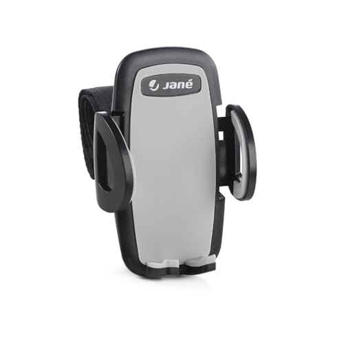 Suporte Smartphones para Carrinho de Bebé JANÉ Jané - Suportes para telemóveis - instalação fácil, siliclona, rotativo 360°, acessível com um dedo