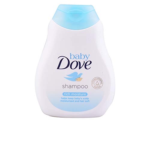 Champô BABY D.O.V.E. Rich Moisture (200 ml) Unilever, UK. - Shampoo - 200 ml, pele saudável, cabelos macios, bebés
