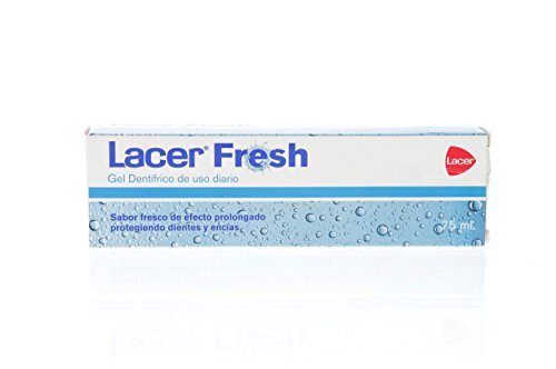 Lacer Gel Dentrifrico Lacerfresh 75Ml (75 ml) Lacer - Pasta de dentes - limpeza, 75 ml, azul