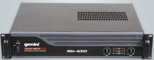 Amplificador GEMINI XGA-4000 (4000 W - Canais: 2) Gemini - Amplificadores de áudio - 4000 W, canais 2