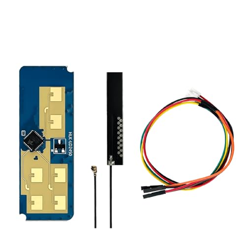 Sensor de Movimento VORAGRL HLK-LD2450 (24 G) Voragrl - Detectores de radar - 2,4 GHz, localização precisa, 6 m de rasto, montagem na parede