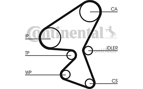 Correia de distribuição CONTITECH CT1063WP1 (Com bomba de água) CONTITECH - Peças do motor do veículo automóvel - contitech, ct1063wp1, bomba d agua, mercedes-benz, E-Class