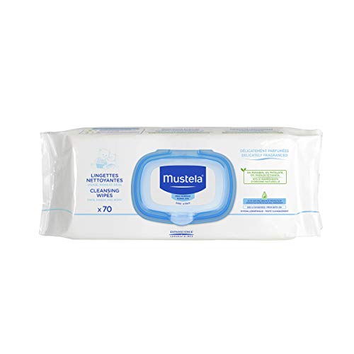 Toalhitas Desmaquilhantes MUSTELA (70 unidades) Mustela - Banho e corpo - desmaquilhante, 70 unidades