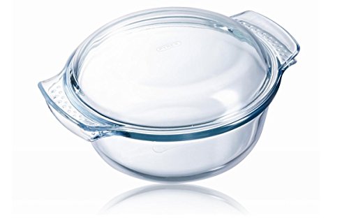 Caçarola PYREX CLASSIC Redonda (5 L - Vidro) Pyrex - Travessas de forno - 5 l, vidro, classic