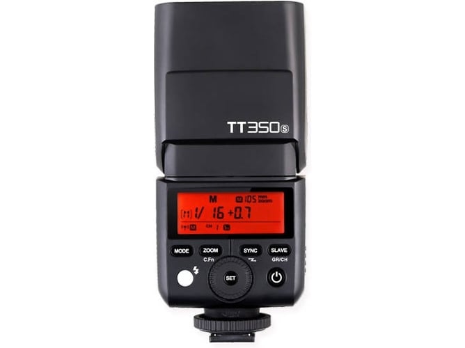 Flash GODOX TT350S Mini 2.4G TTL HSS 1/8000s GN36 GODOX - Flashes de câmera - mini, ttl, hss, gn36
