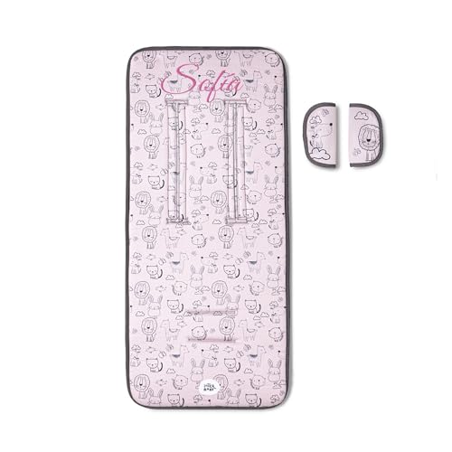 Almofada para Carrinho de Bebé Interbaby Various - Forros e sacos de transporte para bebês - suave, confortável, fácil de limpar, resistente a manchas