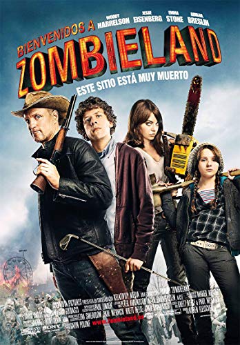 Blu-Ray Bienvenidos A Zombieland (Edição em Espanhol) Estévez Seven - Dvds de filmes e programas de televisão - blu-ray, edição em espanhol, zombieland