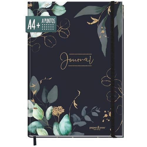 Caderno HÄFFT Bullet Journal com Ponto A4 (156 Páginas) Häfft-Verlag - Cadernos e bloco de notas - bullet journal, a4, 156 páginas