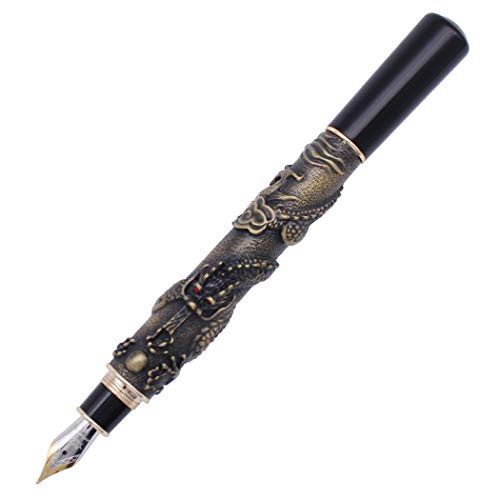 Caneta de Tinta Permanente GULLORE 160-01 Jinhao - Canetas - preto, plástico, 2mm