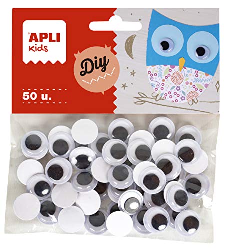 Lentes de Contato APLI KIDS Conjunto de Lentes Adesivas (Tamanho Único) APLI - Enfeites e acabamentos - lentes de contato, adesivas, redondas, preto, tamanho único