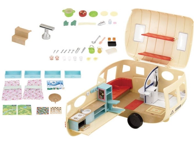 Conjunto de bonecos de brincar SYLVANIAN FAMILIES 87119150 SYLVANIAN FAMILIES - Conjuntos de brinquedos - conjunto, bonecos, brincar, carruagem, cavalo, acessórios