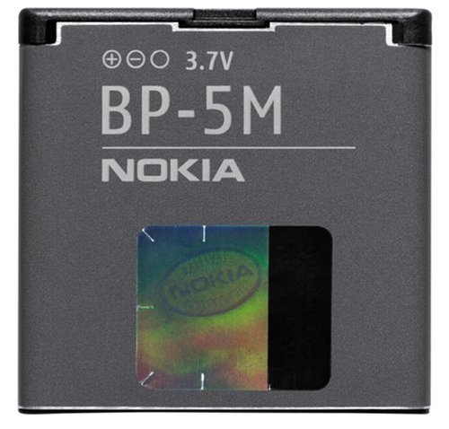 Bateria NOKIA BP-5M (Para Nokia 6500, 8610, 5700 e 5610) Nokia - Baterias para celular - nokia, BP-5M, telemóvel, compatível