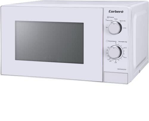 Micro-ondas CECOTEC CMICM4020W (20 L - Com Grill - Branco) CORBERO - Fornos de microondas - 20 l, grill, 700 W, descongelamento