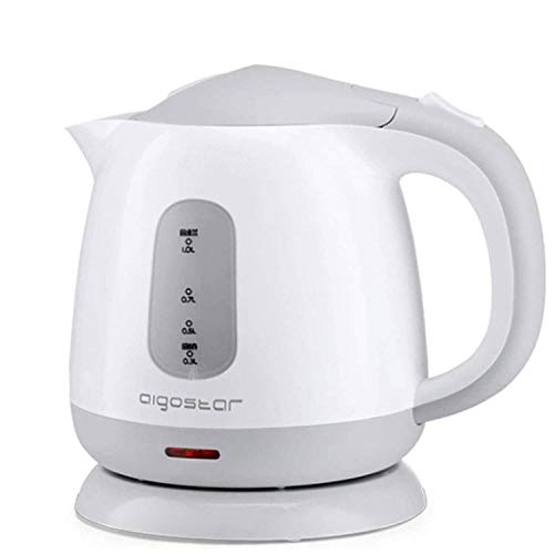 Chaleira Elétrica AIGOSTAR Juliet 30HIO Aigostar - Eletrodomésticos de cozinha - 1 l, branco, 1100 W