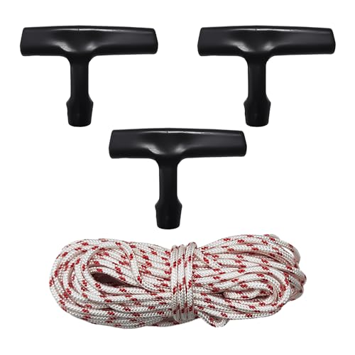 Acessório para corta-relvas gardena 19013-20 (Jardinagem) JTMKYO - Cabos e cordas de hardware - nylon, preto, 10 m, 3 mm
